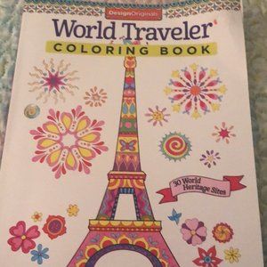 world traveler coloring book